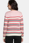 Zivame Retro Peek Jumpers Flat Knit Loungewear Top - Creole Pink — thumbnail 4